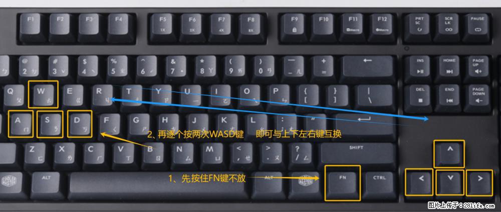 键盘，怎样把wasd键与上下左右方向键互换？ - 生活百科 - 潮州生活社区 - 潮州28生活网 chaozhou.28life.net