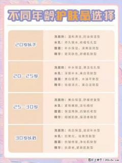 【姬存希】不同年龄，不同护肤的选择，你选对了吗？请爱惜自己！ - 潮州28生活网 chaozhou.28life.net